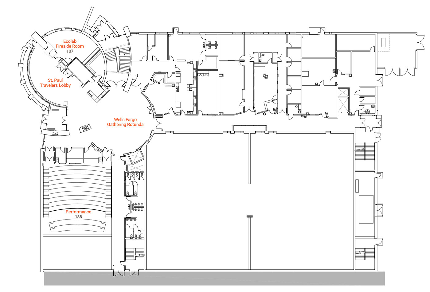 First Level Plan View